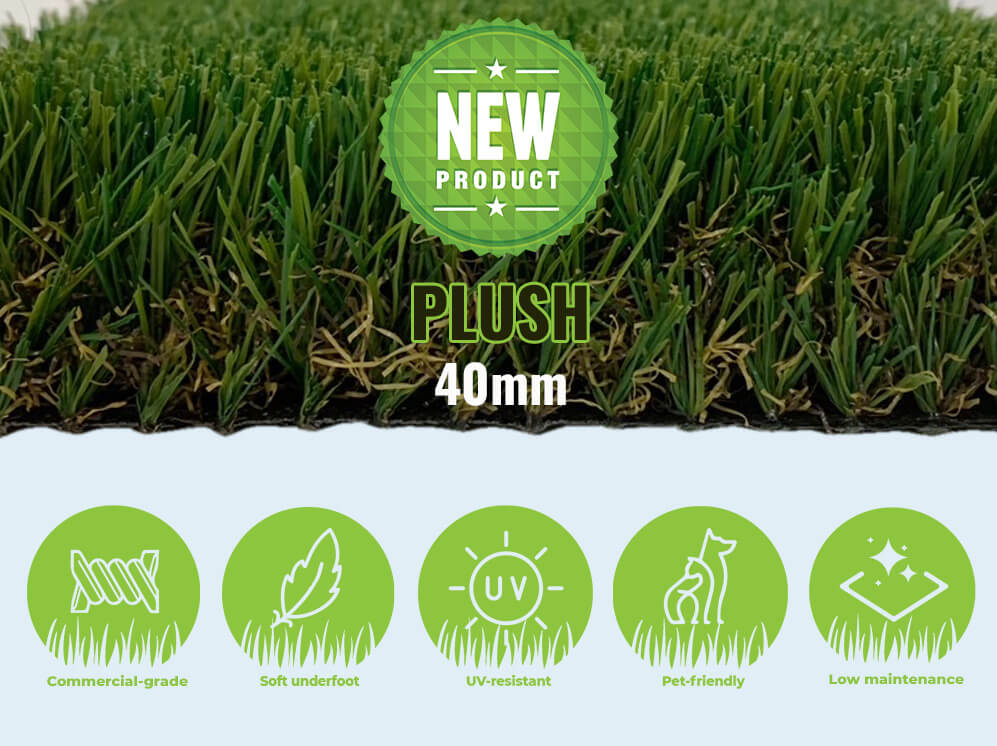 synthetic grass eastcoast plush 40mm 1